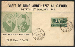 882 EGYPT: Attractive FDC Cover Of 10/JA/1946, Low Start! - Other & Unclassified