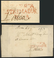 884 SPAIN: Folded Cover With Its Original Content (letter In Spanish And Its Corresponding Translation Into Portuguese)  - Autres & Non Classés