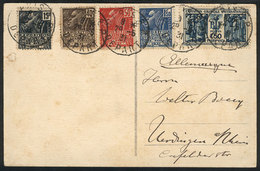 946 FRANCE: PC Sent To Germany On 29/MAY/1931, Franked With The Complete Set Sc.258/262 (Colonial Exposition), VF Qualit - Altri & Non Classificati