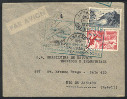 963 FRANCE: 4/MAR/1948 Paris - Rio De Janeiro: Special Flight Commemorating The 20th Anniversary Of The First Airmail Be - Autres & Non Classés