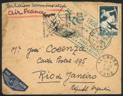 964 FRANCE: 4/MAR/1948 Alençon - Rio De Janeiro (Argentina!!!), Carried On Flight Commemorating The 20th Anniversary Of  - Altri & Non Classificati