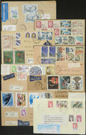 968 FRANCE: 8 Covers Sent To Brazil Between 1967 And 2000 With Very Nice Postages! - Autres & Non Classés