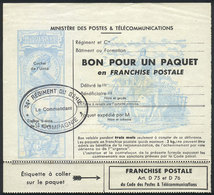 981 FRANCE: Voucher For A Parcel Post With Postal Free Frank, Very Interesting! - Other & Unclassified