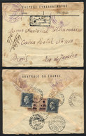 1010 GREECE: Registered Cover Sent From KALAMOTH To Rio De Janeiro (Brazil) On 27/AP/1939, With Nice Postage On Back And - Other & Unclassified