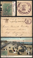 1024 HONDURAS: Postcard Sent From San Pedro Sula To Argentina On 20/AU/1906 Franked With 1c., VF Quality, Unusual Destin - Honduras