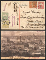 1028 HUNGARY: Postcard With Nice View Of Budapest, Sent To Brazil On 25/NO/1905 With Multicolor Postage (20f.), Very Nic - Otros & Sin Clasificación