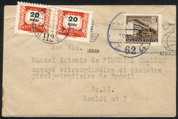 1032 HUNGARY: Cover Dispatched On 28/DE/1963, Franked With An Invalid Stamp And Then It Received Postage Dues For 40f.,  - Altri & Non Classificati