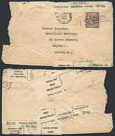 1046 IRELAND: Cover Sent To London On 11/DE/1952, With Many Official Seals, Interesting! - Otros & Sin Clasificación