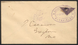 1092 NICARAGUA: Cover Sent From BLUEFIELDS To Greytown On 25/AU/1899 Franked With 5c. (10c. Stamp Of 1899 With "TELÉGRAF - Nicaragua