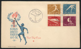 1093 NORWAY: Nice FDC Cover Of 1961, Topic SPORT, Very Handsome! - Sonstige & Ohne Zuordnung