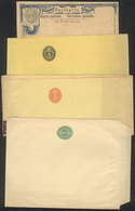 1156 SWITZERLAND: 3 Old Wrappers + 1 Illustrated Postal Card, Unused, Fine To VF Quality! - Stamped Stationery