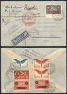 1169 SWITZERLAND: ZEPPELIN: Cover Sent From Bern To Rio De Janeiro On 14/SE/1934 Via Zeppelin, With Friedrichshafen Tran - Otros & Sin Clasificación