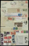 1210 WORLDWIDE: 13 Covers / PC / Postal Stationeries Of Varied Countries And Periods, Used. Also A Card Of The Japanese  - Otros & Sin Clasificación