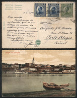 1230 YUGOSLAVIA: Postcard Sent From Belgrade To Brazil On 5/JA/1923, VF Quality! - Otros & Sin Clasificación