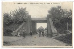 BARLIN - Route De Noeux, Pont Du Chemin De Fer Du Nord - Barlin