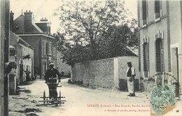 SCEAUX RUE SOURDE ECOLES DES FILLES ET LE REMOULEUR - Autres & Non Classés