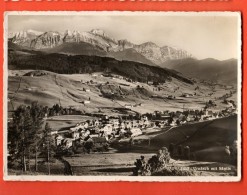 GBQ-09  Urnäsch Mit Sàntis. Gross Format. Gelaufen Nach Herzogenbuchsee. Infanterieshule Feldpost. - Urnäsch