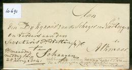 BRIEFOMSLAG Uit 1804 Gelopen LOKAAL  SCHAGEN En Niedorper Coggen Aan De DIJKGRAAF (10.691) - ...-1852 Prephilately