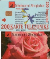 ALBANIA. ALB-17. Rose "V06/97". 200U. 06-1997. (013) - Albania