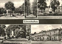 41244069 Crimmitschau Bahnhof Bartholdy-Platz Friedenshain Crimmitschau - Crimmitschau