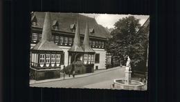 41227892 Einbeck Niedersachsen Rathaus Eulenspiegelbrunnen Einbeck - Einbeck