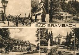 41238187 Bad Brambach Nixe Im Kurpark HOG Waldcafe Vogtlandhaus Joliot Curie Hau - Bad Brambach