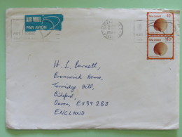 New Zealand 1980 Cover To England - Shells - Briefe U. Dokumente