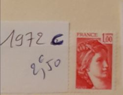 France Neufs ** - 1972 Type C - Ohne Zuordnung