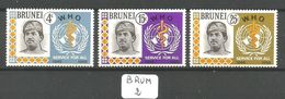 BRUN (GB) YT 143/145 * - Brunei (...-1984)