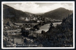 B2858 - Ziegenrück - Blick V. D. Nemitzklippe - Zieschank  1231 - Ziegenrück