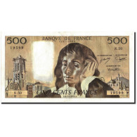 France, 500 Francs, 500 F 1968-1993 ''Pascal'', 1975, 1975-11-06, TTB - 500 F 1968-1993 ''Pascal''