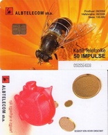 ALBANIA. ALB-96. BEE - ABEJA. 08-2004. (041) - Albanien