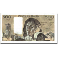 France, 500 Francs, 500 F 1968-1993 ''Pascal'', 1985, 1985-01-03, TTB+ - 500 F 1968-1993 ''Pascal''