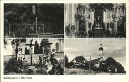41573546 Biberach Riss Pfarr- Und Wallfahrtskirche Hochaltar Grotte Kreuzigungsg - Biberach