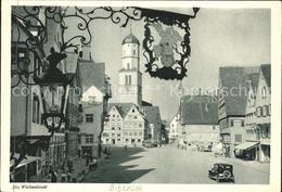 41574034 Biberach Riss Wielandstadt Marktplatz Biberach An Der Riss - Biberach