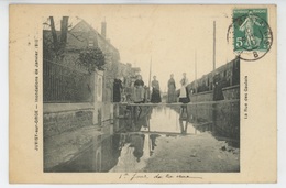 JUVISY SUR ORGE - Inondations De Janvier 1910 - La Rue Des Gaulois - Juvisy-sur-Orge