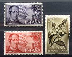 Spain, Spagne, España, Fernando Poo, 6 Marzo 1963, Día Del Sello, MINT ** - Fernando Po