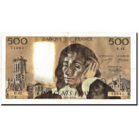 France, 500 Francs, 500 F 1968-1993 ''Pascal'', 1974, 1974-09-05, TTB - 500 F 1968-1993 ''Pascal''