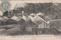 53 LE GENEST MINES DE LA LUCETTE L'USINE LES ATELIERS COTE EST - Le Genest Saint Isle