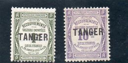 TANGER 1918 * - Postage Due