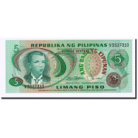 Billet, Philippines, 5 Piso, Undated, Undated, KM:160b, NEUF - Philippinen