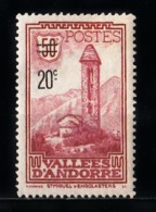 Andorre Français 1935 : Timbres Yvert & Tellier N° 46. - Gebraucht