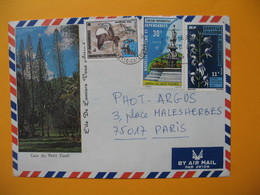 FDC    Lettre  Nouvelle-Calédonie Et Dépendances    1976   Pour La France - Storia Postale