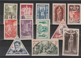 MONACO  ANNEE SAINTE  MH*  NON DENTELES  COTE: 205 EUROS - Collections, Lots & Series