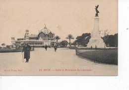 Cpa Nice Jetée Et Monument Du Centenaire - Andere & Zonder Classificatie