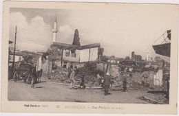 1917,grèce,salonique,thes Salonique,soloun,rue   Venizelos Incendiée,scène De Guerre,destruction,histor     Ique - Greece