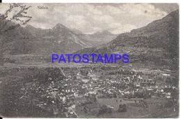 91775 SWITZERLAND NÄFELS VIEW GENERAL CIRCULATED TO GERMANY POSTAL POSTCARD - Näfels