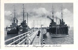 Ostseebad ARENDSEE Kühlungsborn West Kriegs Schiffe An Der Seebrücke Gelaufen 20.6.1938 - Kuehlungsborn
