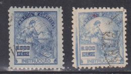 BRAZIL Scott # 458 Used - Education 2 Colour Shades - Used Stamps