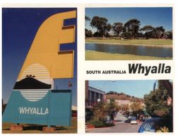 (101) Australia - SA - Whyalla (with Stamps At Back Of Card) - Otros & Sin Clasificación